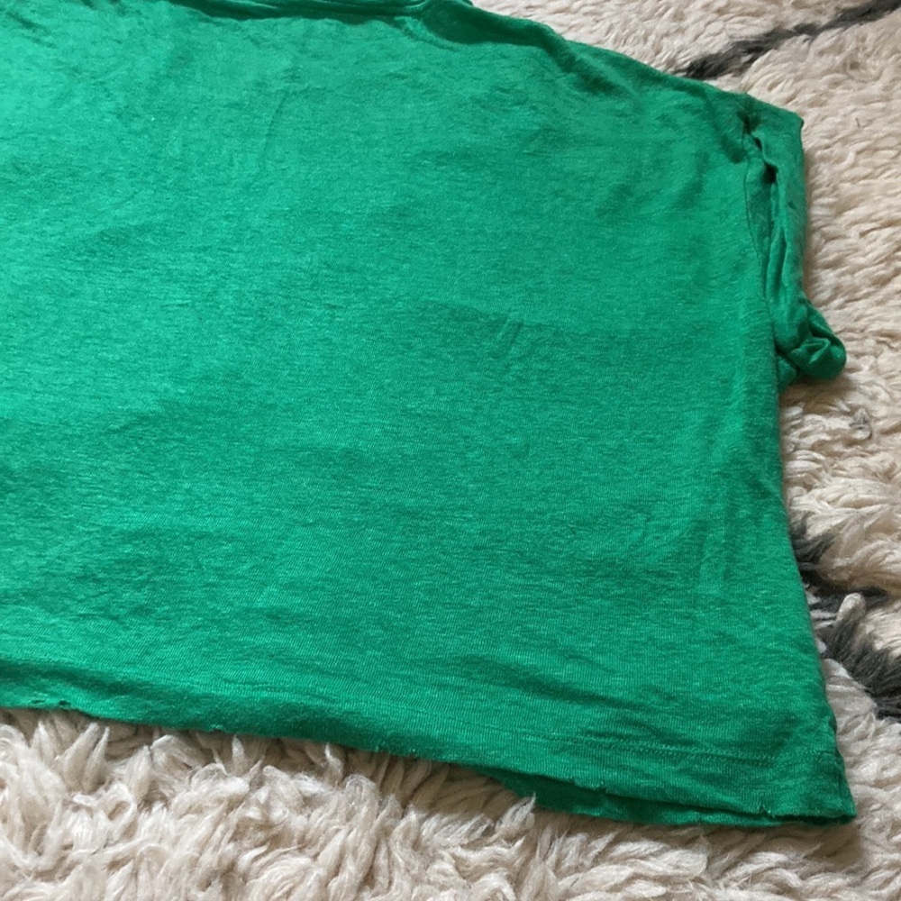Sandro Distressed Linen Tee - Picture 14 of 16